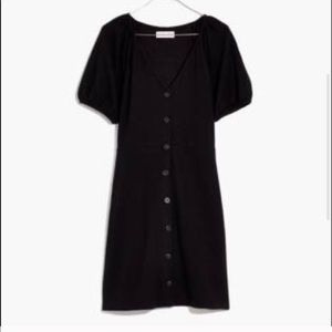 Madewell x texture and thread puff sleeve dress